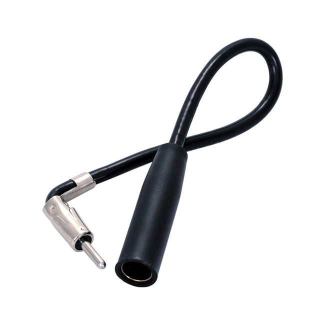 DIN Type Car Radio Aerial Plug Connector - Pack Of 2 - Standard Motor Antenna Plugs